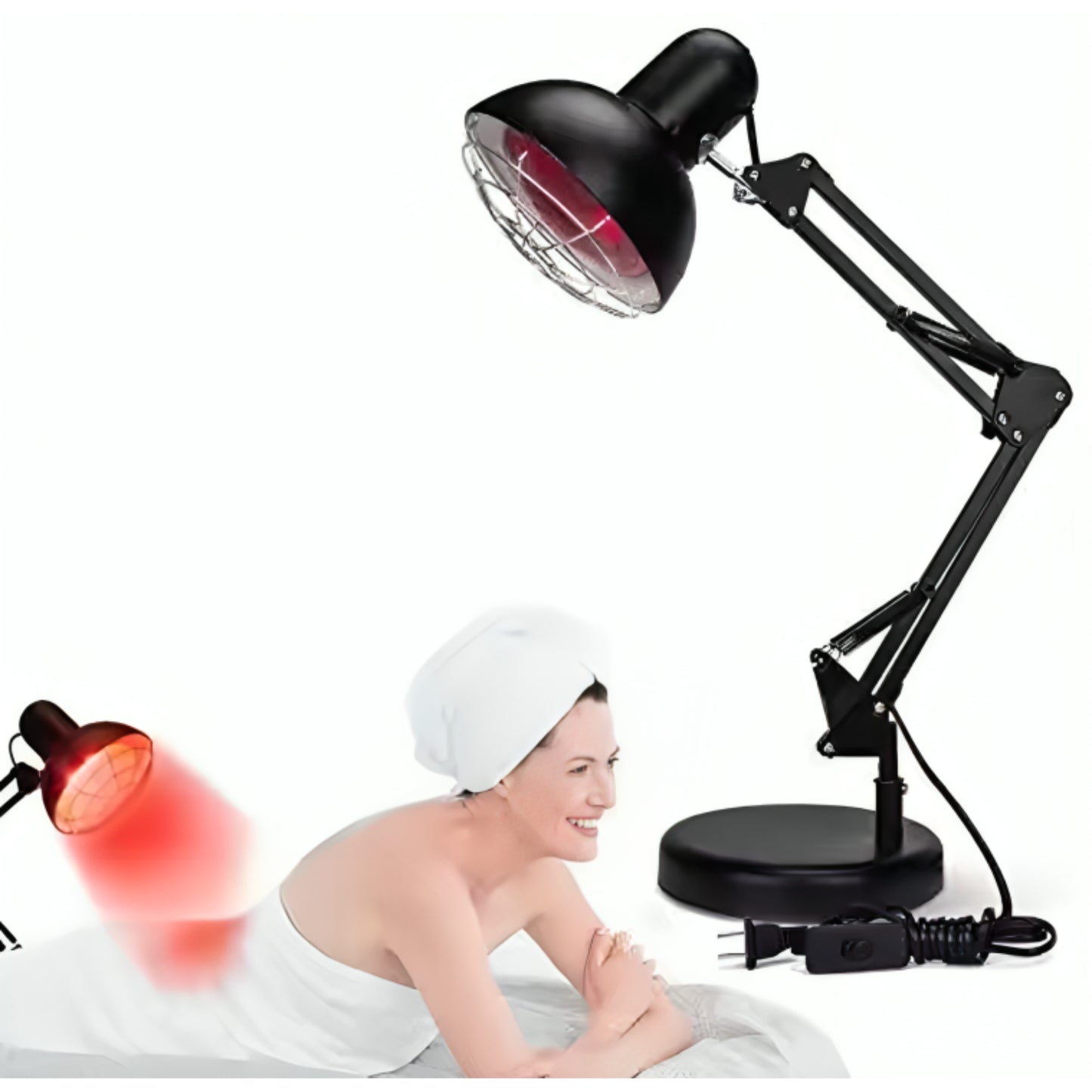 TheraGlow Red Light Therapy Lamp